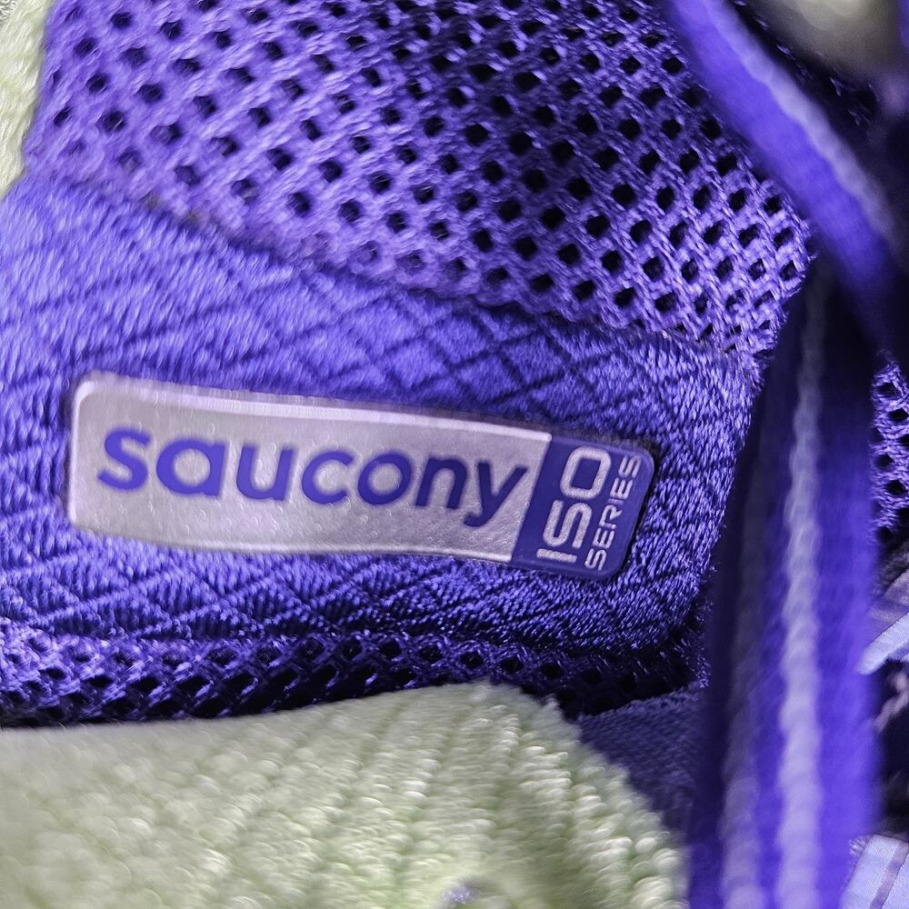 Saucony Guide ISO Womens 9 Running Shoe Athletic Sneaker S10416-1 Purple Outdoor - Picture 7 of 16